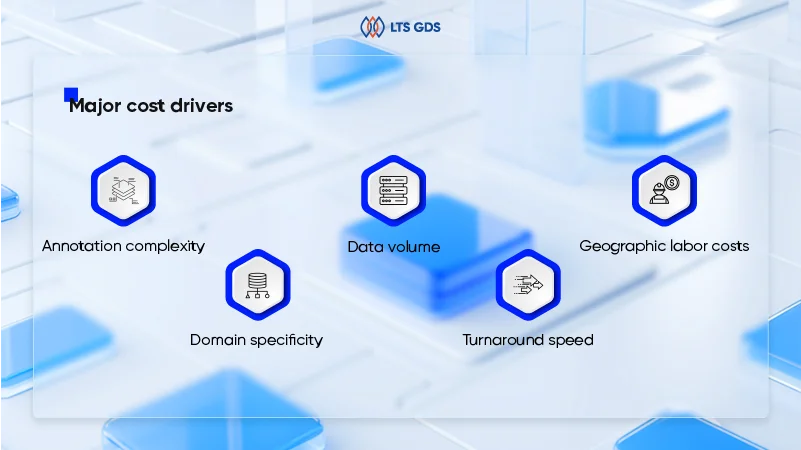 Major Cost Drivers for Image Annotation Service