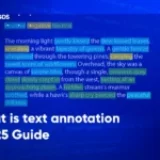 What is text annotation | 2025 Guide