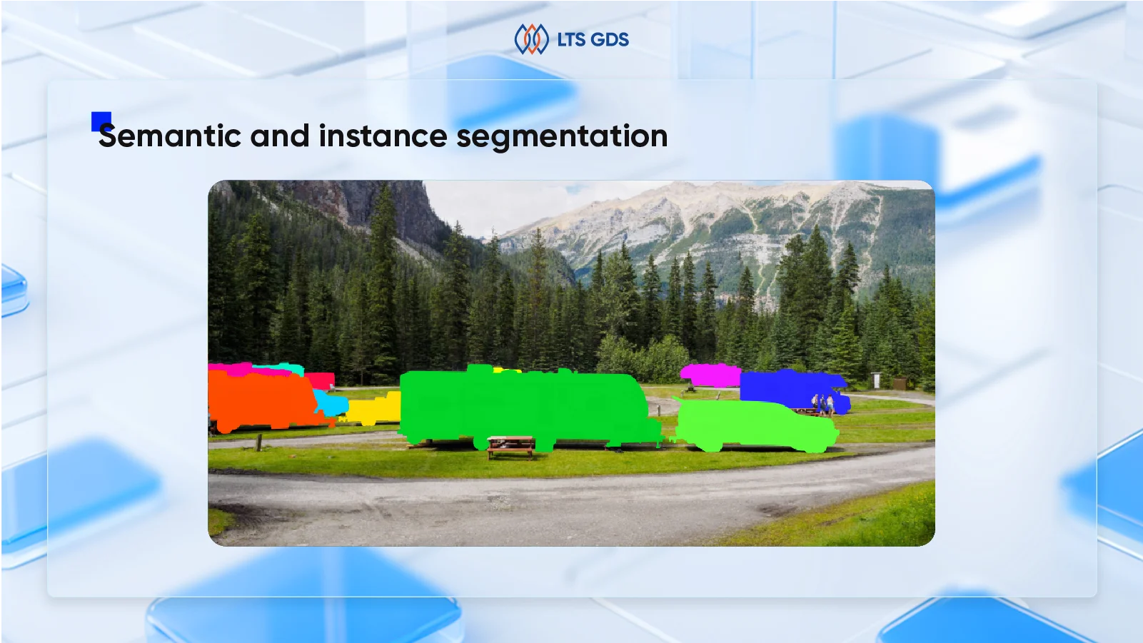 video annotation - semantic segmentation, instance segmentation