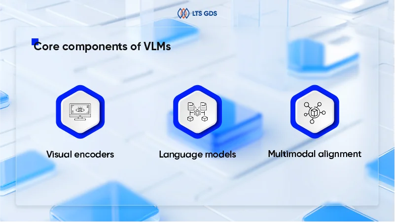  Core components of VLMs 