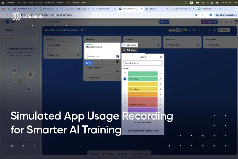 Simulated App Usage Recording for Smarter AI Training