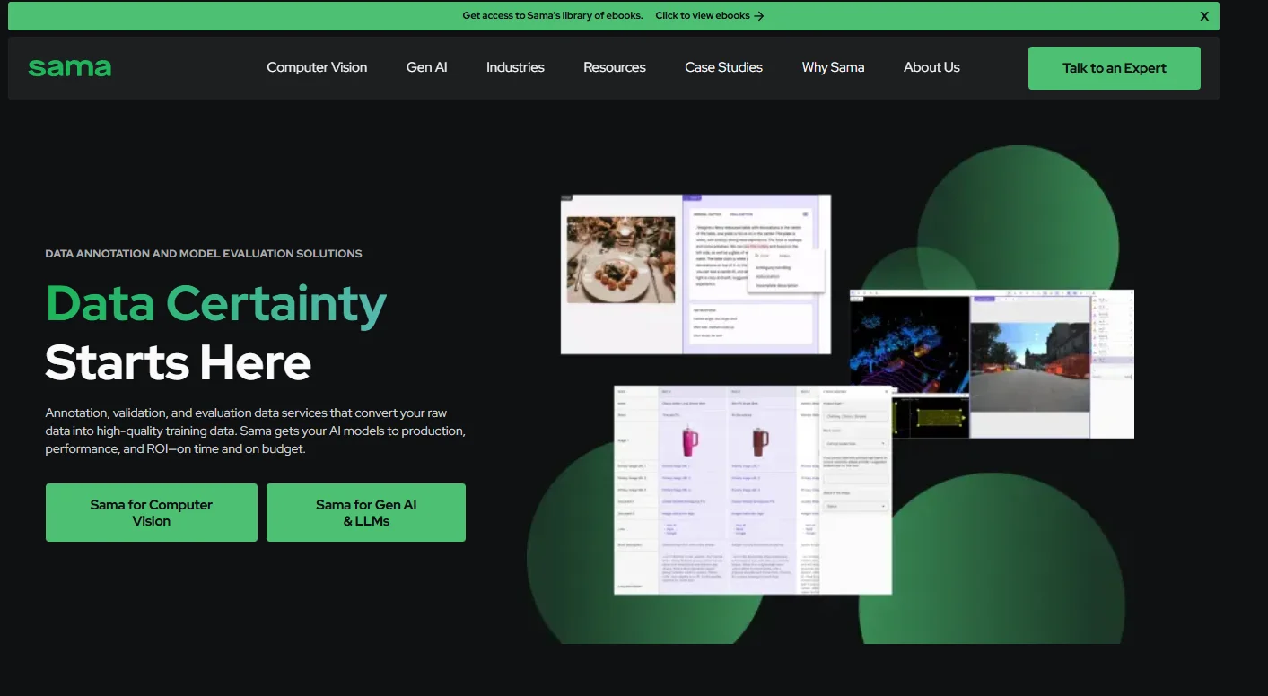 sama data labeling companies
