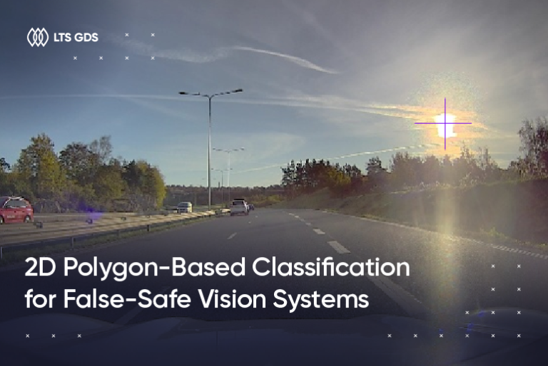 2D Polygon-Based Classification for False-Safe Vision Systems