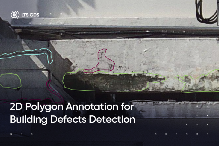 2D Polygon Annotation for Building Defects Detection